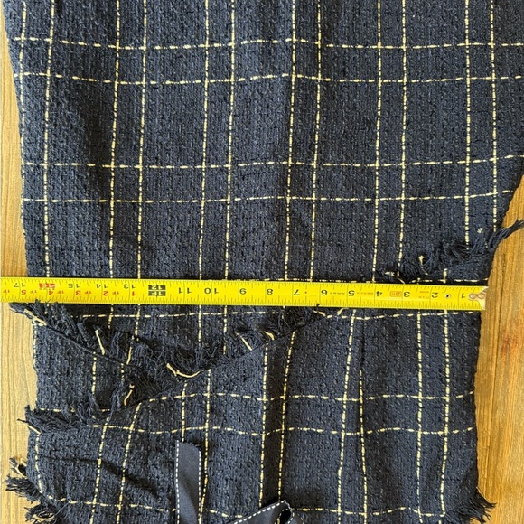 Chicwish Navy Twead Dress with Bow Tie - Picture 9 of 10